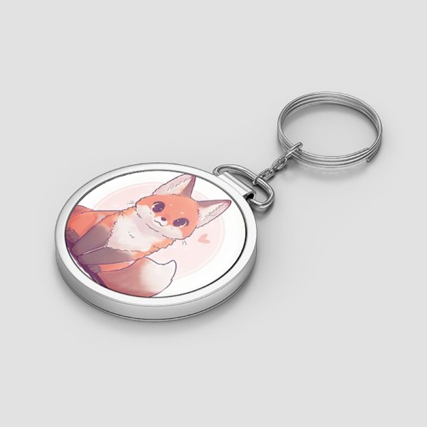 جاکلیدی پیکسل طرح روباه کیوت | Cute fox